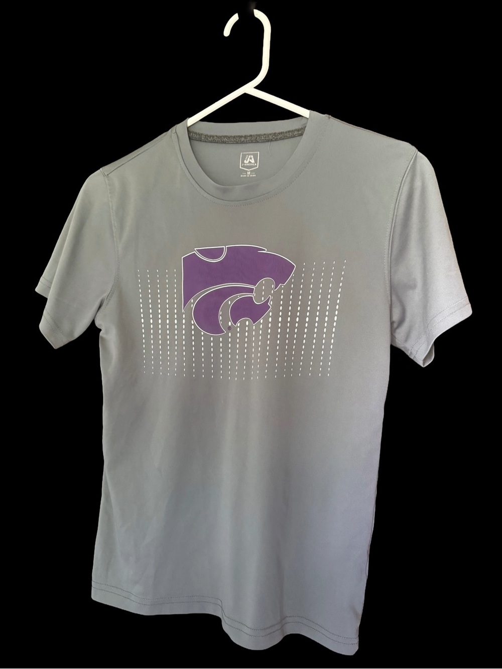 Gray Youth K State Shirt